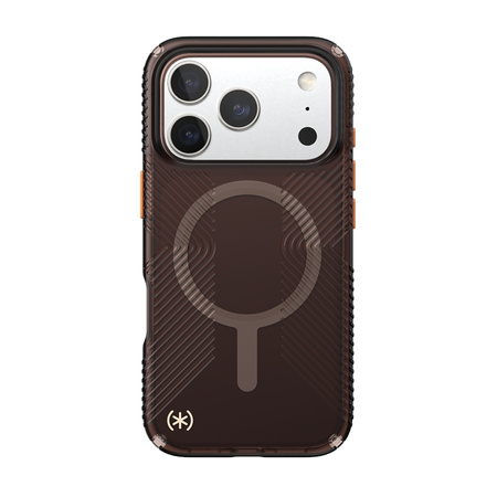 Speck Presidio Lux Grip MagSafe - Etui iPhone 17 Pro (Luxury Shade Matte / Orange) (151004-3262)