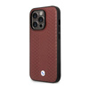 BMW Leather Diamond Pattern - Etui iPhone 14 Pro Max (burgundowy) (BMHCP14X22RFGR)