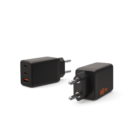 UAG SRGE Charger - ładowarka sieciowa 65W, 2x USB-C oraz USB-A (black) (9B443711V4040)