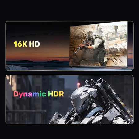 Unitek Przewód DisplayPort 2.1 8K@120Hz 1,5m (C1626GY01-1.5M)