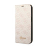 Guess 4G Metal Camera Outline Booktype Case - Etui iPhone 14 Plus (różowy) (GUBKP14MHG4SHP)