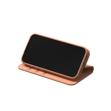 Moshi Overture MagSafe - Skórzane etui 3w1 z klapką iPhone 17 Pro Max (Misty Coral) (99M2251216)