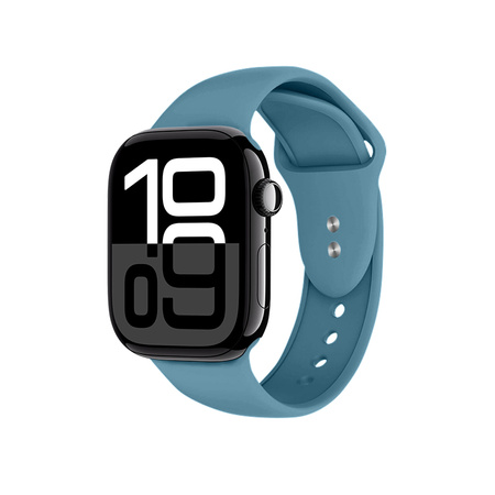Crong Liquid - Pasek do Apple Watch 38/40/41/42 mm (morski) (CRG40LQBABL)