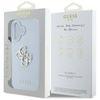 Guess Grained Big 4G Logo Small Classic Logo - Etui do iPhone 16 (niebieski) (GUHCP16SPGT4MBB)