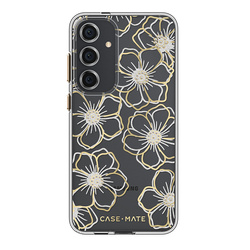 Case-Mate Floral Gems - Etui Samsung Galaxy S24+ (Gold) (CM053434)