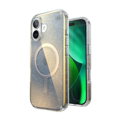Speck Presidio Lux MagSafe - Etui iPhone 17 (Hyper Mirror Glitter / Silver Metallic) (151013-3274)