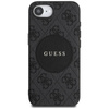 Guess 4G Circle Classic Logo MagSafe - Etui do iPhone 16e (czarny) (GUHMPSE4P4PGRSGK)