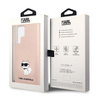 Karl Lagerfeld Silicone NFT Choupette - Etui Samsung Galaxy S23 Ultra (różowy) (KLHCS23LSNCHBCP)