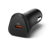 Spigen Essential EV301 - Ładowarka samochodowa USB-C PD 3.0 PPS 30W (Czarny) (ACP08699)