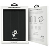 Karl Lagerfeld Book Cover Saffiano Magnetic Karl & Choupette - Etui iPad Air 11” M3 (2025) / iPad Air 11” M2 (2024) (czarny) (KLFC11RM24SAKCK)