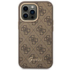 Guess 4G Metal Camera Outline Case – Etui iPhone 14 Pro (Brązowy) (GUHCP14LHG4SHW)