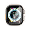 Spigen Glas.TR Slim Pro - Szkło hartowane do Apple Watch Ultra 49 mm (Czarny) (AGL06163)