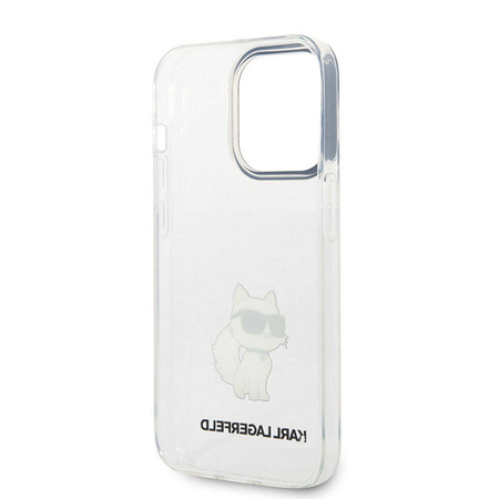 Karl Lagerfeld IML NFT Choupette - Etui iPhone 14 Pro (przezroczysty) (KLHCP14LHNCHTCT)