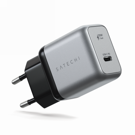 Satechi GaN Charger 30W - ładowarka sieciowa 30W, USB-C (ST-UC30WCM-EU)