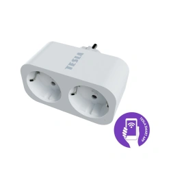 Tesla Inteligentne Gniazdko WiFi 3680W podwójne (TSL-SPL-SPD300)