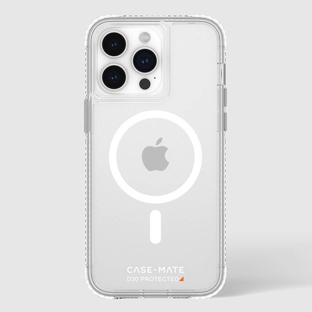 Case-Mate Ultra Tough Plus D3O MagSafe - Etui iPhone 15 Pro Max (Clear) (CM051674)