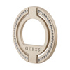 Guess MagSafe Ring Stand Rhinestone - Magnetyczny uchwyt na palec do telefonu z funkcją standu (Złoty) (GUMRSALDGD)