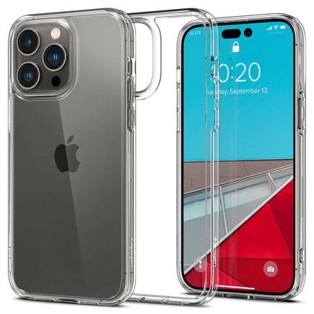 Spigen Ultra Hybrid - Etui do iPhone 14 Pro Max (Przezroczysty) (ACS04816)