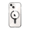 Speck Presidio Perfect-Clear Grip ClickLock & MagSafe - Etui iPhone 16e / iPhone 15 / iPhone 14 / iPhone 13 (Clear / Chrome Finish / Serene Silver) (150443-3199)