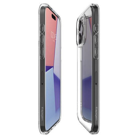 Spigen Ultra Hybrid - Etui do iPhone 15 Pro (Przezroczysty) (ACS06707)