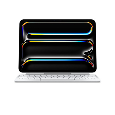 Apple klawiatura Magic Keyboard do iPad Pro 11 cali M4 - angielski międzynarodowy - biały (MWR03Z/A)