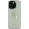 Guess Grained Big 4G Logo Small Classic Logo - Etui do iPhone 16 Pro (zielony) (GUHCP16LPGT4MBN)