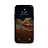 Crong Essential Cover - Etui ze skóry ekologicznej iPhone 12 Pro Max (czarny) (CRG-ESS-IP1267-BLK)