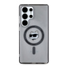 Karl Lagerfeld Button Choupette Head Printed Logo MagSafe - Etui Samsung Galaxy S25 Ultra (czarny) (KLHMS25LHLSCHK)
