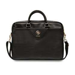Guess Triangle 4G Computer Bag - Torba na notebooka 15" / 16" (czarny) (GUCB15ZPGSTEGK)