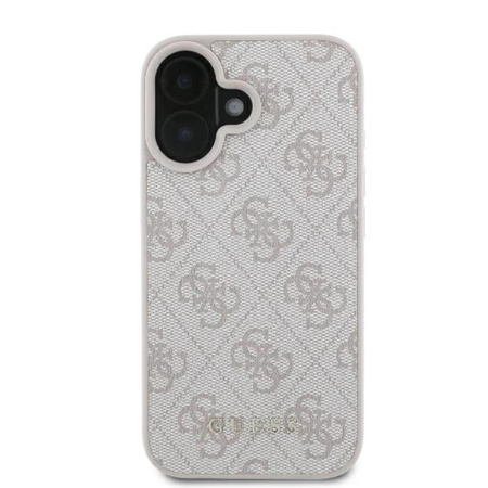 Guess 4G Classic - Etui iPhone 16 Plus (różowy) (GUHCP16MG4GFPI)