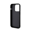 Karl Lagerfeld 3D Rubber Glitter Logo - Etui iPhone 15 Pro (czarny) (KLHCP15L3DMBKCK)