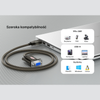 Unitek Kabel szeregowy USB-A na RS232 (DB9F) (Y-1105D01)