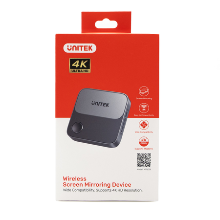Unitek Bezprzewodowy transmiter HDMI 4K 60Hz zasięg do 8m (V1162B01)