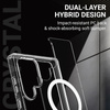 Crong Crystal Shield Magnetic - Etui Samsung Galaxy S25 MagSafe (przezroczysty) (CRGCSHMSGS25TRS)