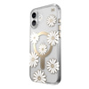 Speck Presidio Lux ClickLock & MagSafe - Etui iPhone 16 Plus (Sunshine Daisies / Clear / Gold) (150749-3257)