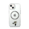 Karl Lagerfeld IML NFT Karl & Choupette MagSafe - Etui iPhone 14 Plus (przezroczysty) (KLHMP14MHNKCIT)