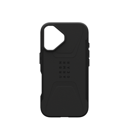 UAG Civilian Magsafe - obudowa ochronna do iPhone 16 kompatybilna z MagSafe - czarny (114446114040)