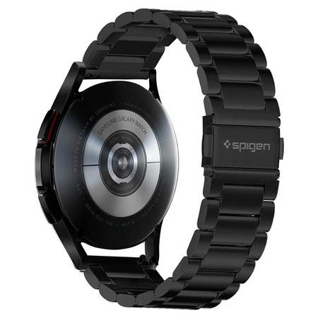 Spigen Modern Fit Band - Bransoleta do Samsung Galaxy Watch 4 / 5 / 5 Pro / 6 (Czarny) (600WB24980)