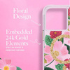 Rifle Paper Clear MagSafe - Etui iPhone 14 / iPhone 13 zdobione złotem (Rose Garden) (RP049188)