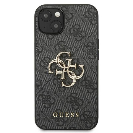 Guess 4G Big Metal Logo - Etui iPhone 13 (szary) (GUHCP13M4GMGGR)