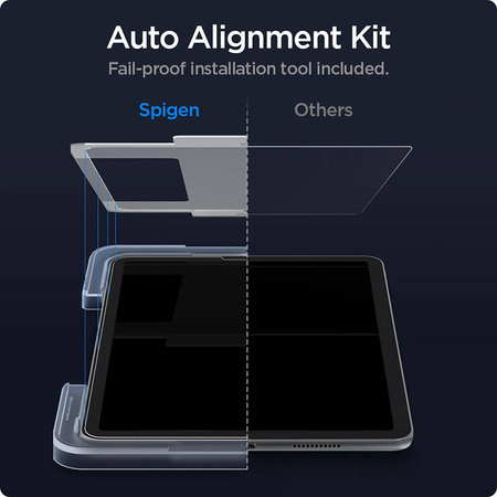 Spigen GLAS.TR EZ FIT - Szkło hartowane do Apple iPad Pro 11" / iPad Air 10.9” (5-4 gen.) (Przezroczysty) (AGL02065)