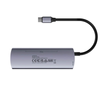 Unitek Hub 4w1 USB-C 10 Gbps, 2x USB-A i 2x USB-C H1112DGY01 (H1112DGY01)