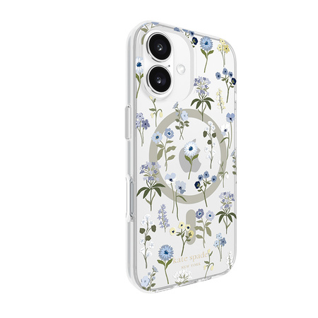 Kate Spade New York Protective MagSafe - Etui iPhone 16 (Precious Bloom) (KS054340)
