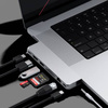 Satechi Pro Hub max - aluminiowy Hub z podwójnym USB-C do MacBooka - srebrny (ST-UCPHMXS)