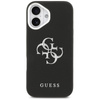Guess Grained Big 4G Classic Logo - Etui iPhone 17 (czarny) (GUHCP17SPG4SMCEK)
