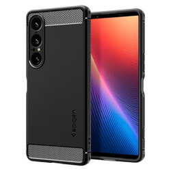 Spigen Rugged Armor - Etui do Sony Xperia 1 VII (Matte Black) (ACS09591)