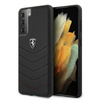 Ferrari Off Track Quilted - Etui Samsung Galaxy S21 (black) (FEHQUHCS21SBK)
