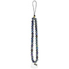 Hello Kitty Pearls Kitty Head - Zawieszka do telefonu (czarny) (HKSTBEK)