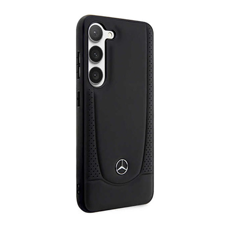 Mercedes Leather Urban Line - Etui Samsung Galaxy S23+ (czarny) (MEHCS23MARMBK)