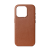 Decoded – skórzana obudowa ochronna do iPhone 15 Pro Max kompatybilna z MagSafe (tan) (D24IPO15PMBC1TN)